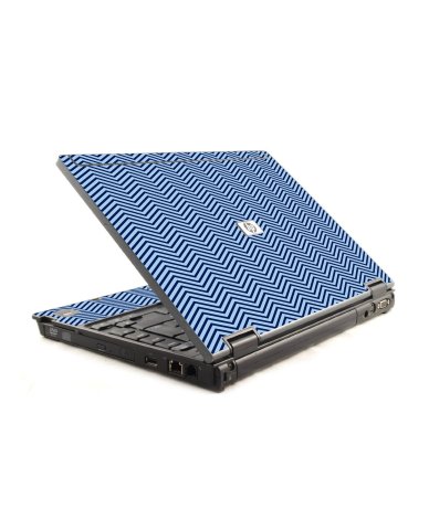 Blue On Blue Chevron 6930P Laptop Skin