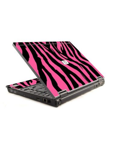 Pink Zebra 6930P Laptop Skin