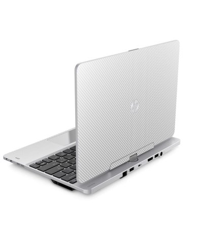 HP EliteBook Revolve 810 G1 G2 G3 WHITE CARBON FIBER Laptop Skin