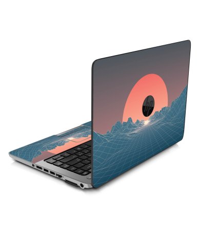 HP EliteBook 745 G2 80S RED PLANET Laptop Skin