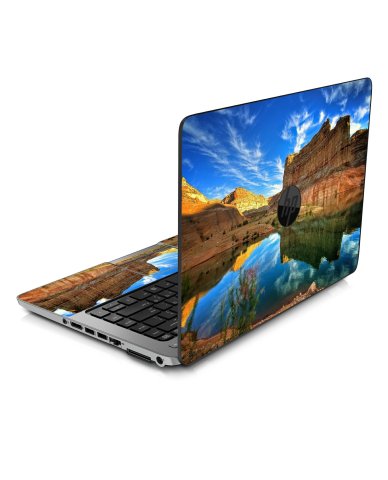 HP EliteBook 745 G2 AZ LANDSCAPE Laptop Skin
