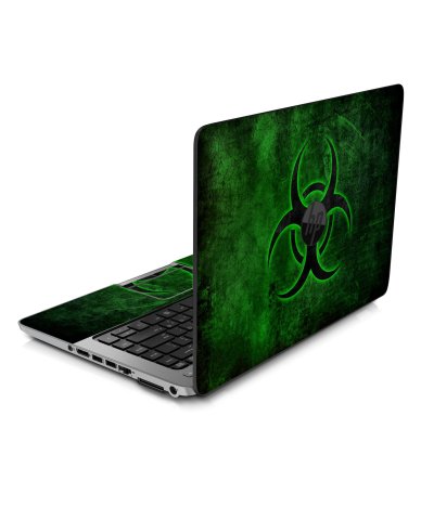 HP EliteBook 755 G1 GREEN BIOHAZARD Laptop Skin