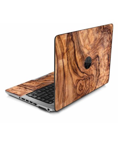 HP EliteBook 745 G3 OLIVE WOOD Laptop Skin