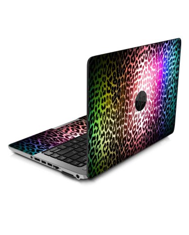 HP EliteBook Folio 1020 G1 RAINBOW LEOPARD Laptop Skin