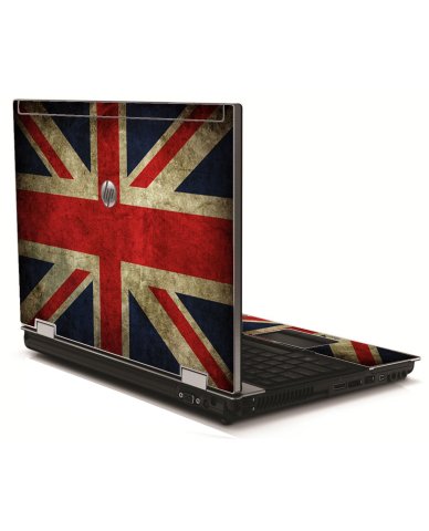 British Flag HP 8540W Laptop Skin