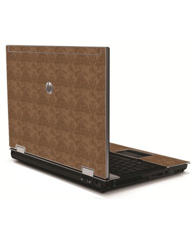 Dark Damask HP 8540W Laptop Skin