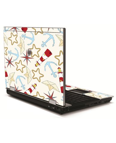 Nautical Lighthouse HP 8540W Laptop Skin