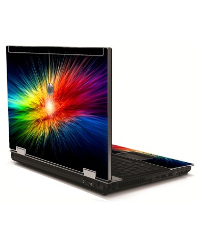 HP EliteBook 8540P RAINBOW BURST Laptop Skin