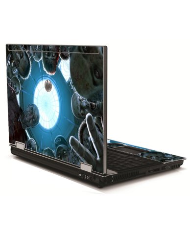 Zombie Horde HP 8540W Laptop Skin