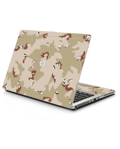 Desert Camo HP 9470M Laptop Skin