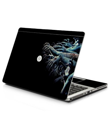 Zombie Hands HP 9470M Laptop Skin