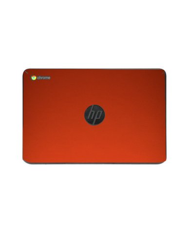 HP Chromebook 11A G6 EE CHROME RED Laptop Skin