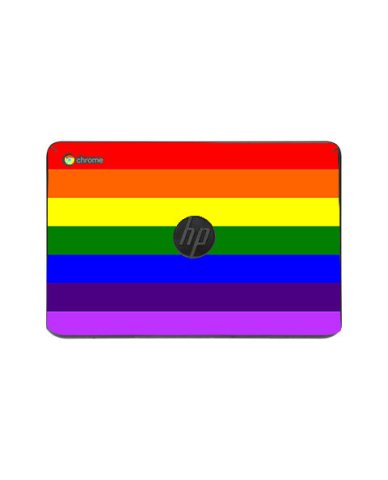 HP Chromebook 11A G6 EE PRIDE FLAG Laptop Skin