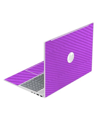 HP Pavilion 16-AG0070WM PURPLE CARBON FIBER Laptop Skin