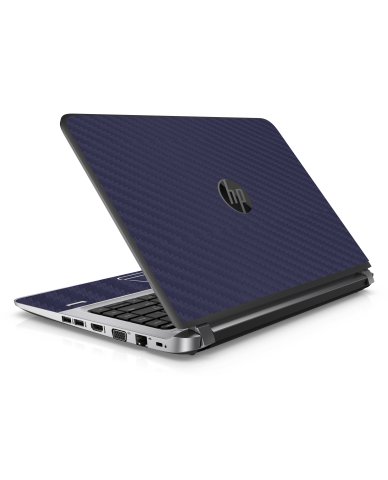 HP ProBook 430 G3 BLUE CARBON FIBER Laptop Skin