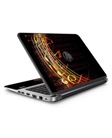 HP ProBook 440 G3 FLOWING NOTES Laptop Skin