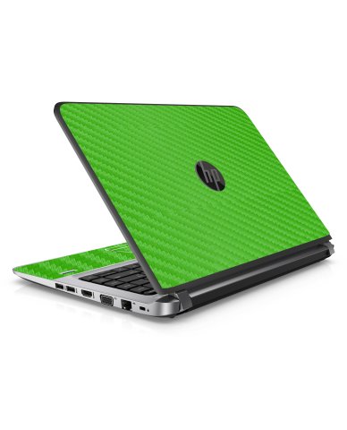 HP ProBook 440 G3 GREEN CARBON FIBER Laptop Skin