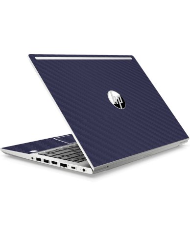 HP ProBook 440 G7 BLUE CARBON FIBER Laptop Skin