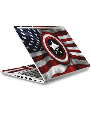 HP ProBook 440 G7 CAPTAIN AMERICA Laptop Skin