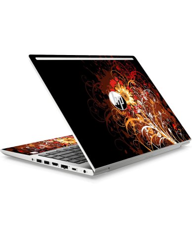 HP ProBook 440 G7 FIRE FLOWER Laptop Skin