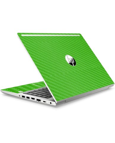 HP ProBook 440 G7 GREEN CARBON FIBER Laptop Skin