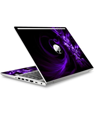 HP ProBook 440 G7 PURPLE SPIRAL Laptop Skin