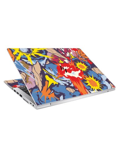 HP EliteBook 840 G7 COMIC EXPLOSIONS Laptop Skin