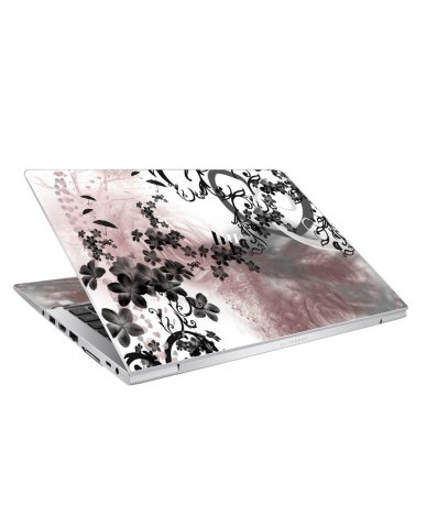 HP EliteBook 840 G6 FLOWERS AND UMBRELLAS Laptop Skin
