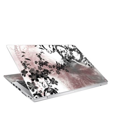 HP EliteBook 840 G7 FLOWERS AND UMBRELLAS Laptop Skin