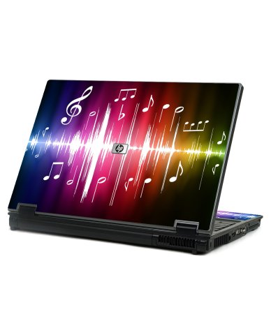 HP Compaq 8710P NEON NOTES Laptop Skin