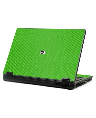 HP Compaq 8710P GREEN CARBON FIBER Laptop Skin