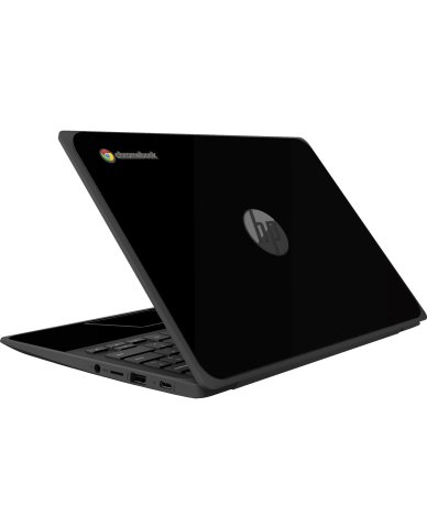 HP Chromebook 11 G8 G9 EE BLACK Laptop Skin