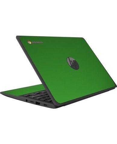 HP Chromebook 11 G8 G9 EE CHROME GREEN Laptop Skin