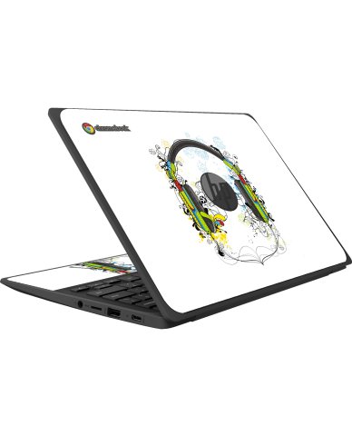 HP Chromebook 11 G8 G9 EE INSPIRE Laptop Skin