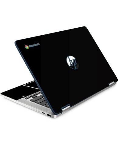 HP Chromebook X360 14A CA0790WM BLACK Laptop Skin