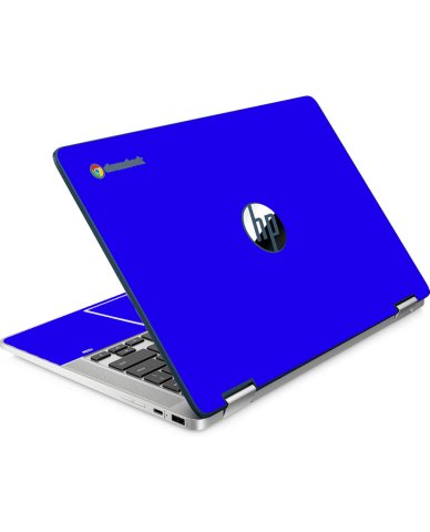 HP Chromebook X360 14A CA0790WM BLUE Laptop Skin