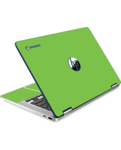 HP Chromebook X360 14A CA0790WM GREEN Laptop Skin