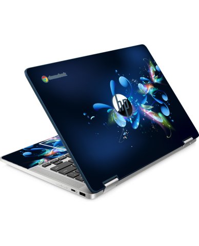 HP Chromebook X360 14A CA0790WM PIXIE DUST Laptop Skin