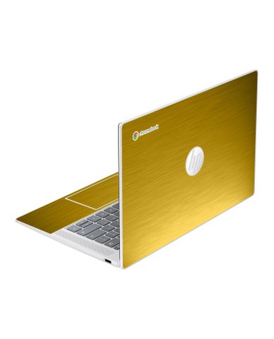 HP Chromebook 14A NF0131WM MTS GOLD Laptop Skin