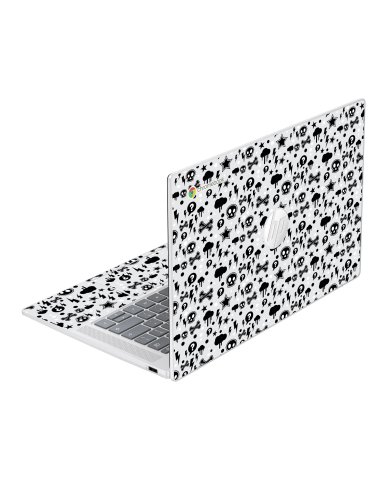 HP Chromebook 14A NF0131WM PUNK ROCK PATTERN Laptop Skin