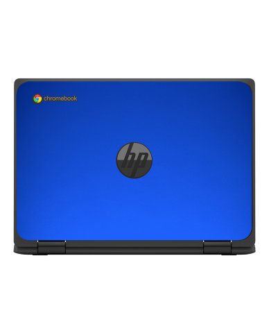 HP Chromebook X360 11 MK G3 EE CHROME BLUE Laptop Skin