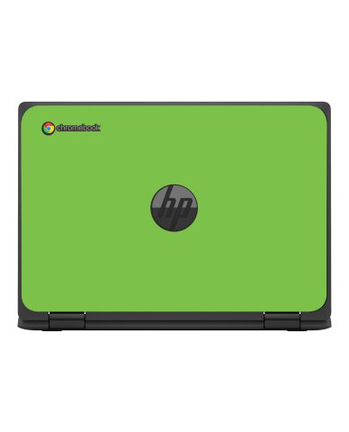 HP Chromebook X360 11 MK G3 EE GREEN Laptop Skin
