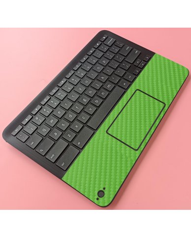 HP Chromebook X360 11 MK G3 EE GREEN CARBON FIBER Laptop Skin