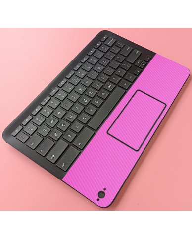 HP Chromebook X360 11 MK G3 EE PINK CARBON FIBER Laptop Skin