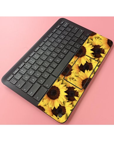 HP Chromebook X360 11 MK G3 EE SUNFLOWERS Laptop Skin