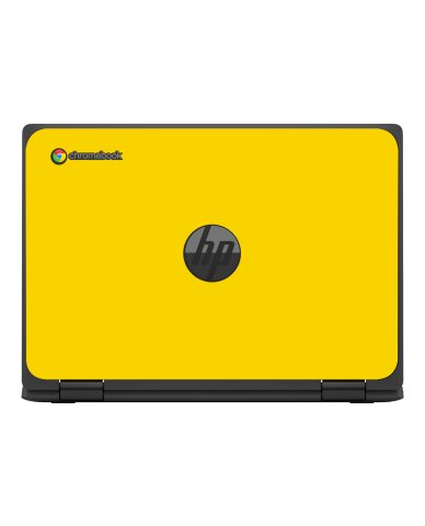 HP Chromebook X360 11 MK G3 EE YELLOW Laptop Skin