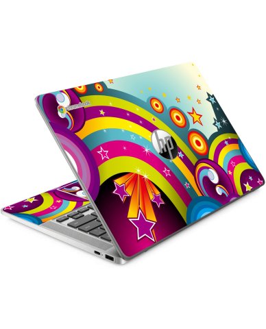 HP Chromebook 14A NA0131WM FRANKLY FUN Laptop Skin