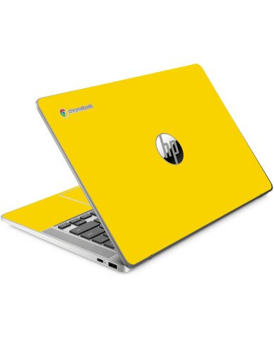 HP Chromebook 14A NA0131WM YELLOW Laptop Skin