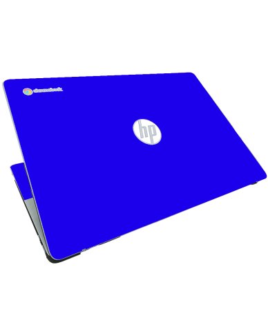 HP Chromebook 15A NA0058WM BLUE Laptop Skin