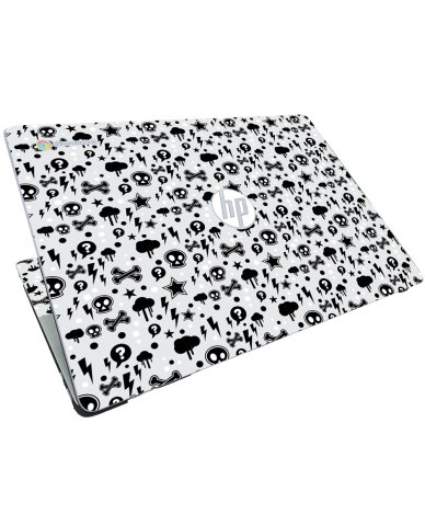 HP Chromebook 15A NA0058WM PUNK ROCK PATTERN Laptop Skin